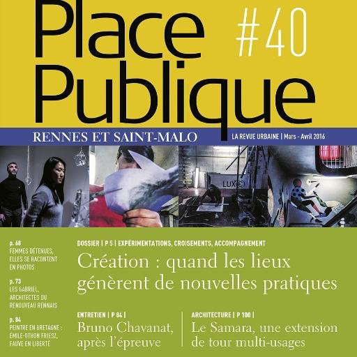 Place Publique #40 – « Initiatives urbaines »